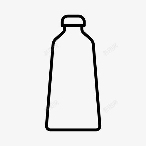 设计灵感 瓶子清洁产品图标与管子图标免费下载资源